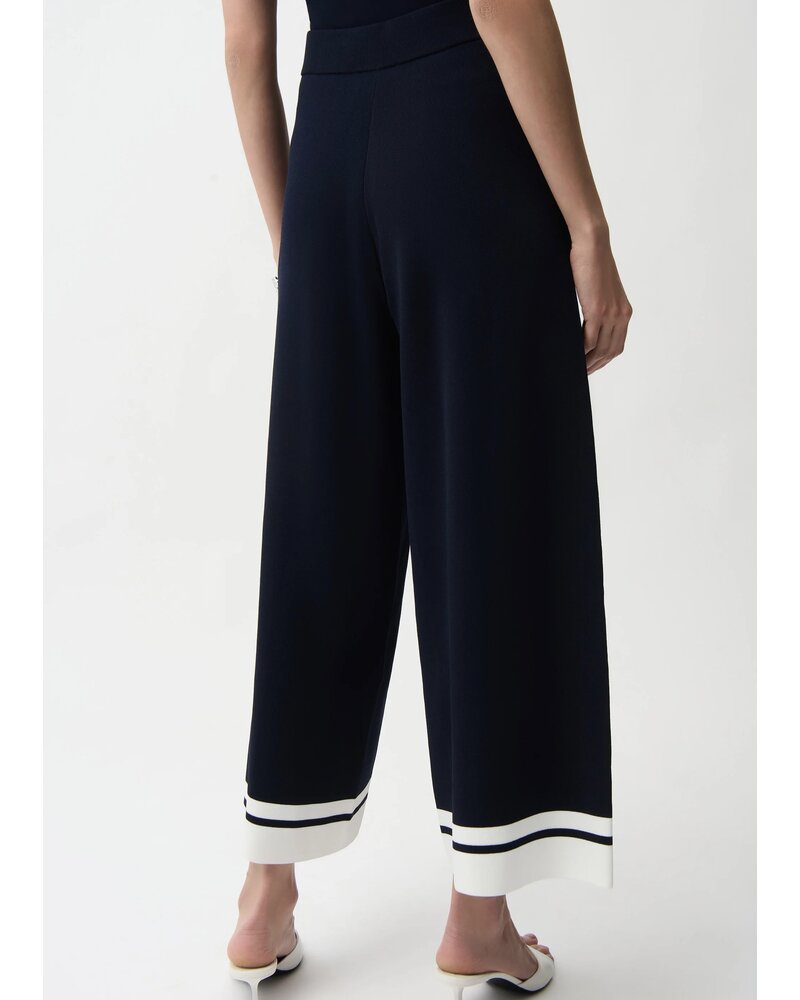 JOSEPH RIBKOFF Culotte Pants w/Stripe Detail