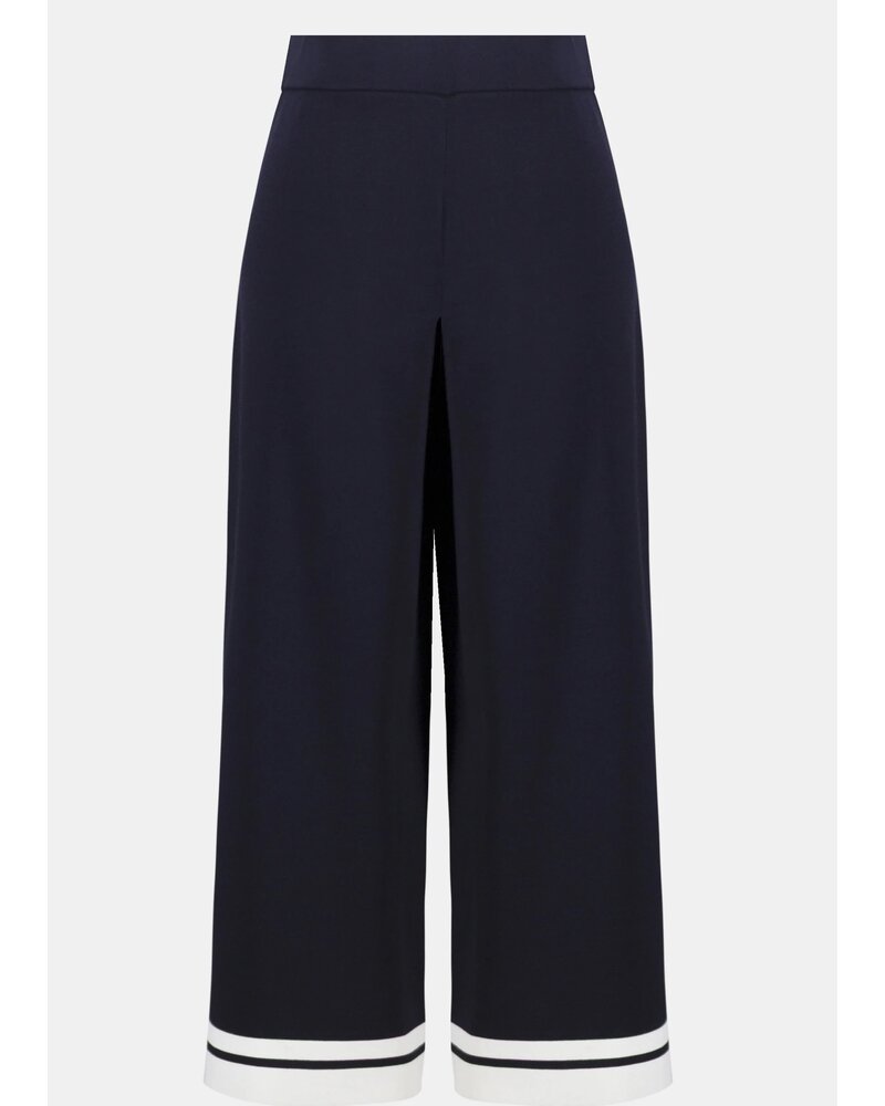 JOSEPH RIBKOFF Culotte Pants w/Stripe Detail