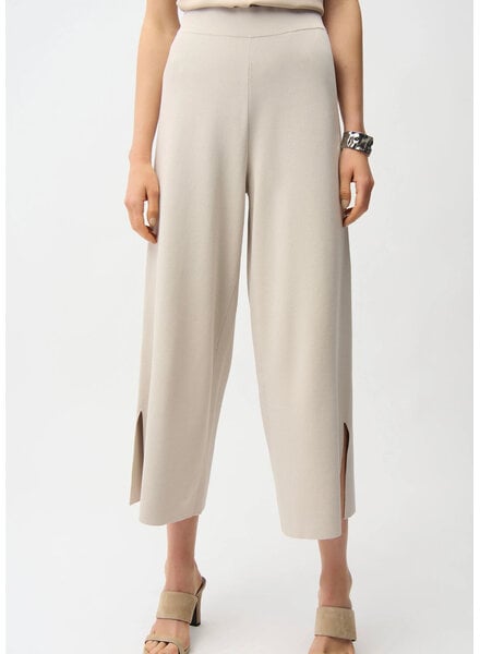 JOSEPH RIBKOFF Side Slit Culotte Pants