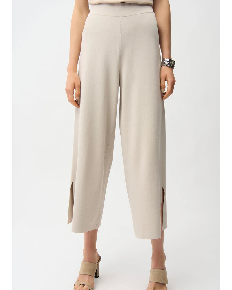 JOSEPH RIBKOFF Side Slit Culotte Pants