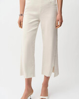 JOSEPH RIBKOFF Culotte Jeans With Rhinestones