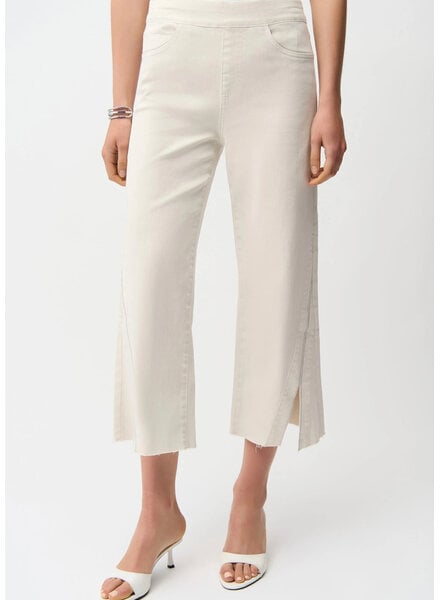 JOSEPH RIBKOFF Culotte Jeans With Rhinestones