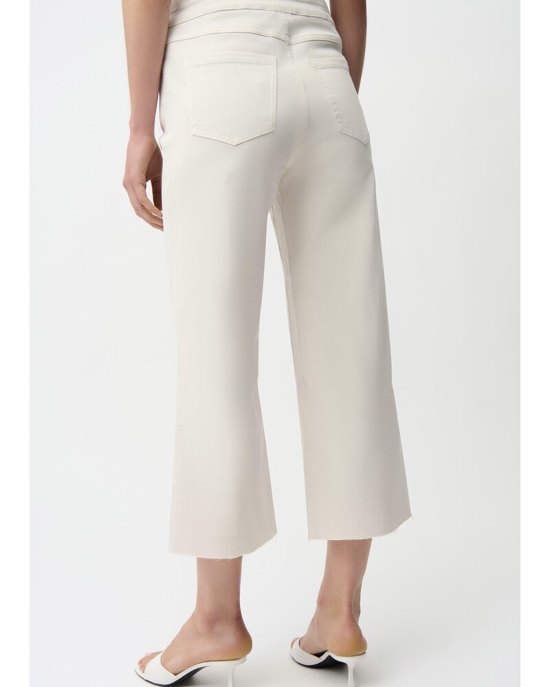 JOSEPH RIBKOFF Culotte Jeans With Rhinestones