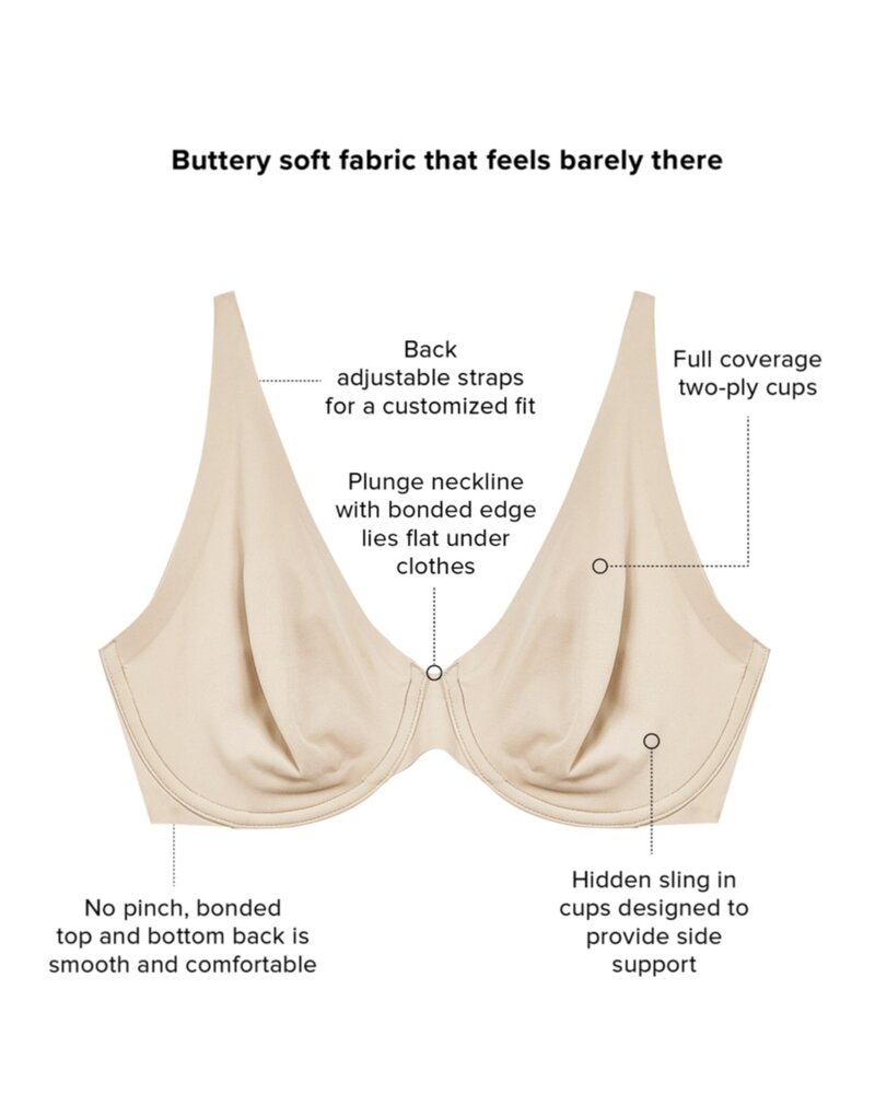 WACOAL Better Than Braless Underwire Bra