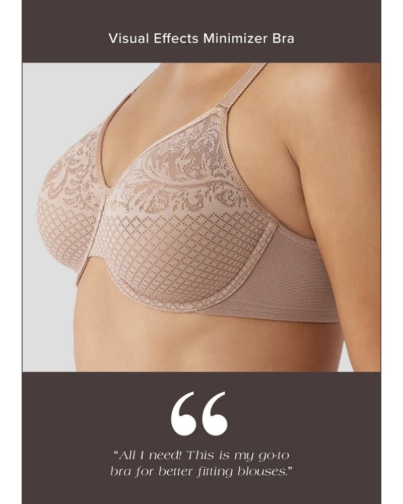 WACOAL Visual Effects Minimizer Bra - *BEST SELLER