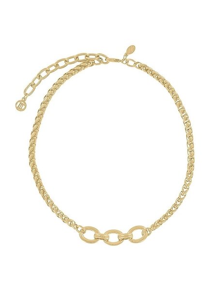 MYKA DESIGNS AUDREY Gold 19" Rope w/Oval Link Chain
