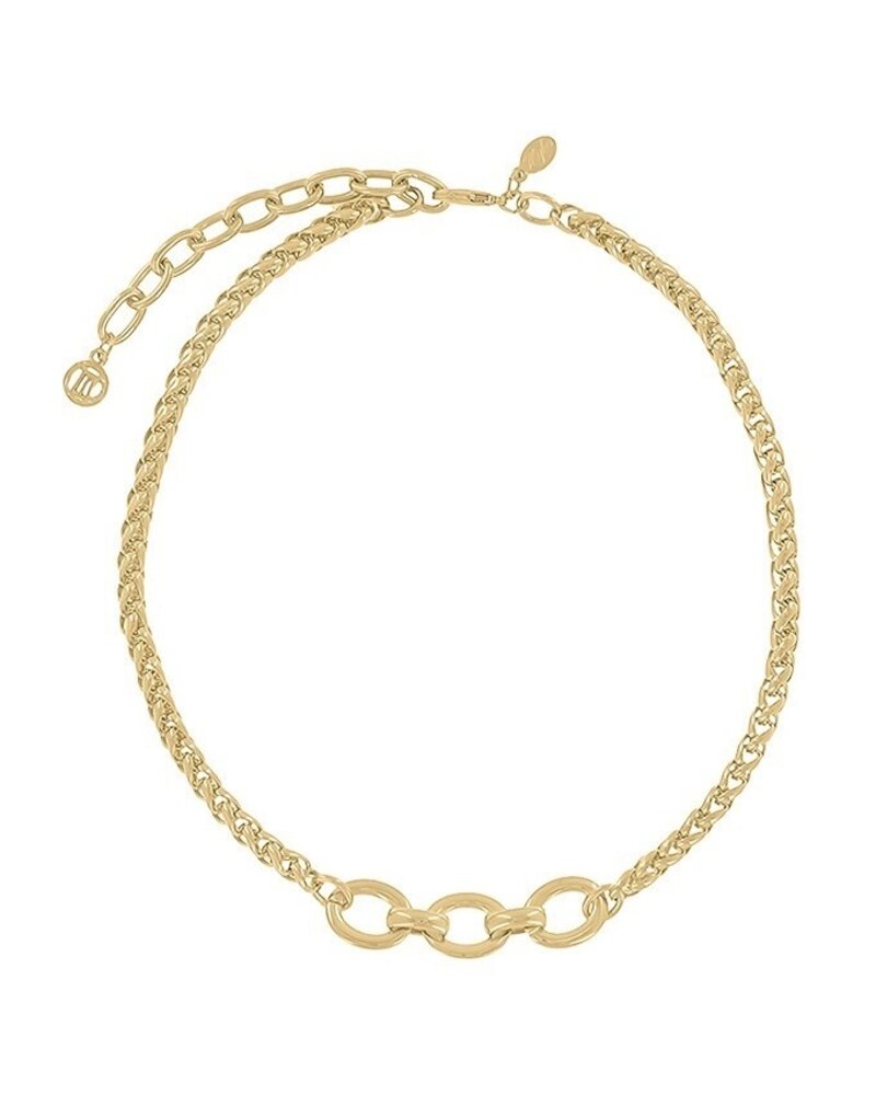 MYKA DESIGNS AUDREY Gold 19" Rope w/Oval Link Chain