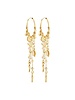 PILGRIM PRISM Gold Plated Hoop Earring