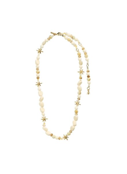 PILGRIM PRISM Gold Plated/Beaded Necklace