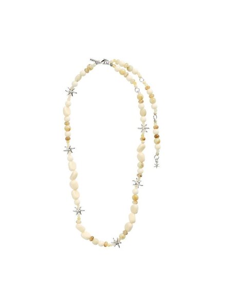 PILGRIM PRISM Silver Plated/Beaded Necklace