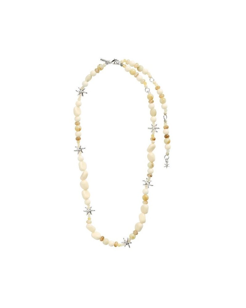 PILGRIM PRISM Silver Plated/Beaded Necklace