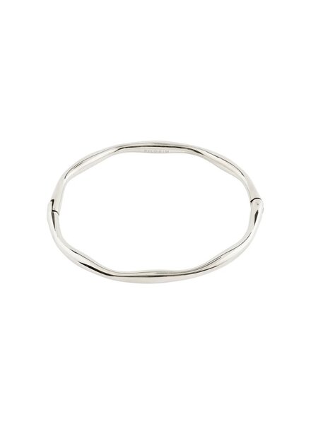 PILGRIM HAZE Silver Plated Bangle