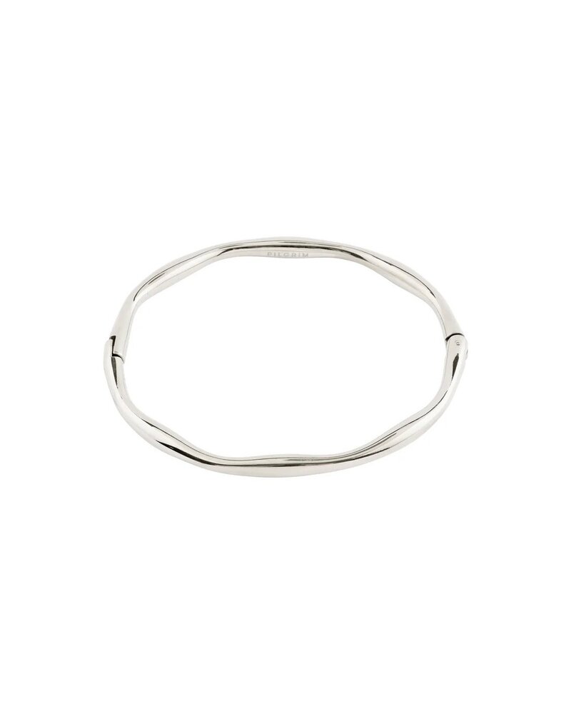 PILGRIM HAZE Silver Plated Bangle