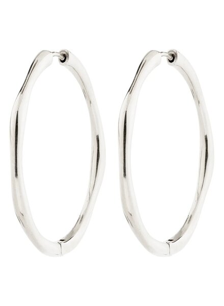 PILGRIM HAZE Silver Plated Hoop