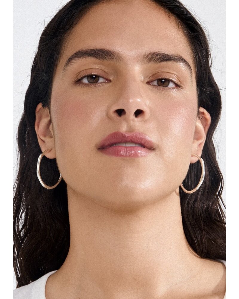 PILGRIM HAZE Silver Plated Hoop