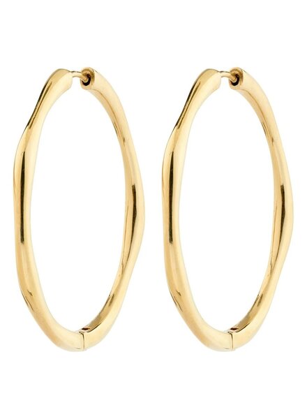 PILGRIM HAZE Gold Plated Hoop