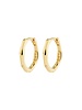 PILGRIM NOVA Gold Plated Hoop Earring