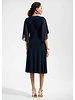 JOSEPH RIBKOFF Ruched V-Neck Dress