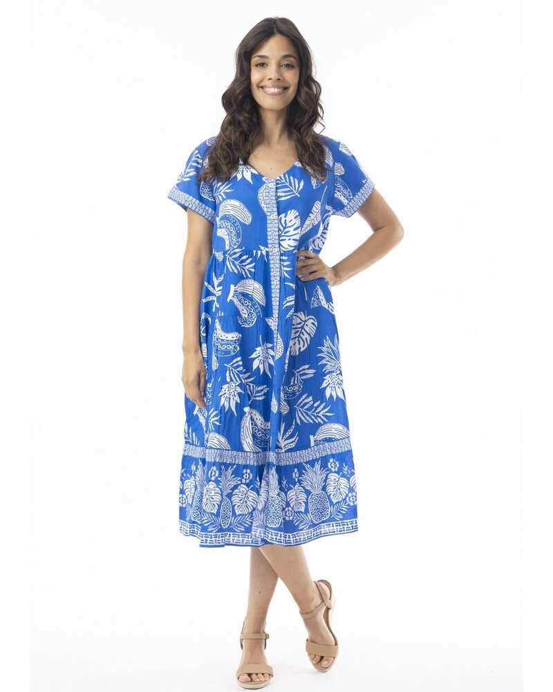 ORIENTIQUE Comodoro S/S Layer Dress