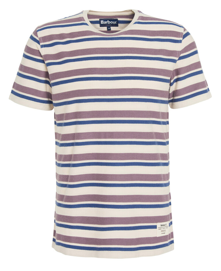 Barbour T-Shirt Ligné Whitwell Barbour