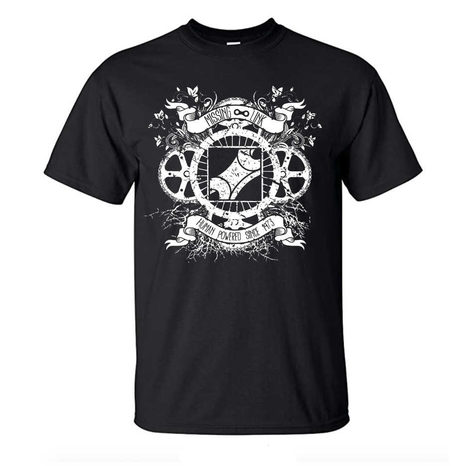 お気に入りの Missing Link T-Shirt (Unisex) - Missing Link Bicycle Cooperative アイドル
