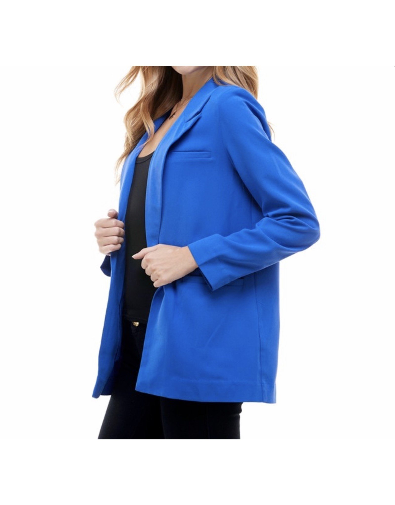 lightweight blue blazer