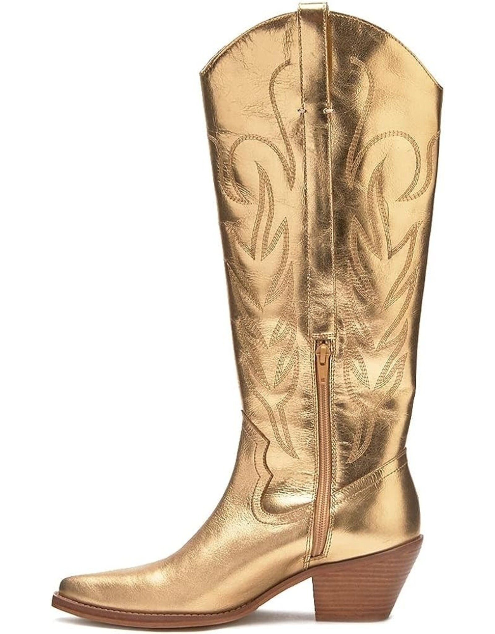 Agency Boots - Gold