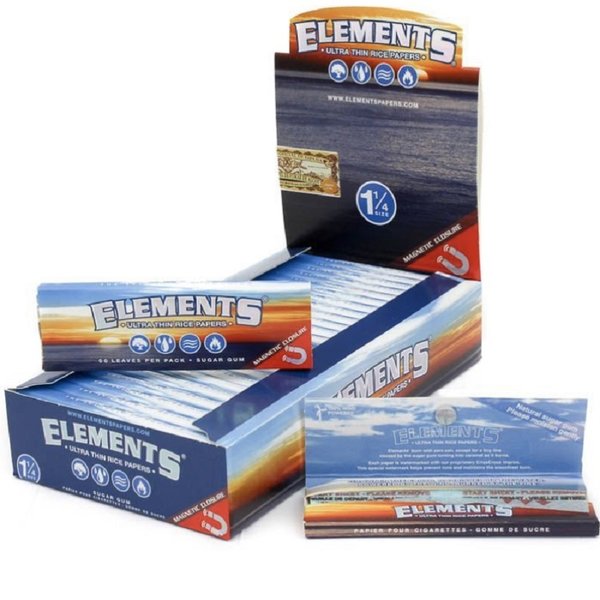 Elements Rolling Papers - American Made Glass Pipes