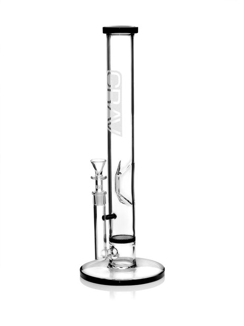 GRAV Large Straight Base W/ Disc Waterpipe