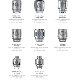 SMOK TFV8 Baby/Big Baby/V9 Coils