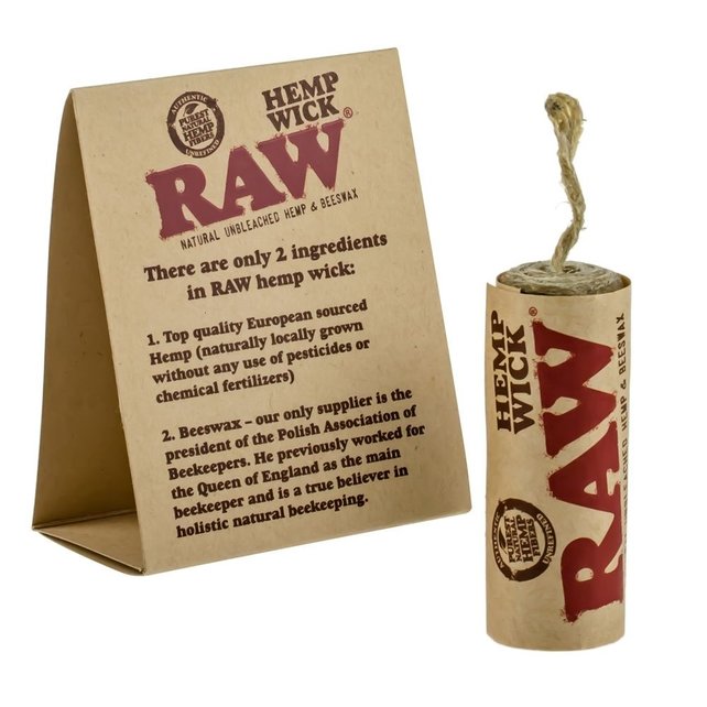 RAW Hemp Wick