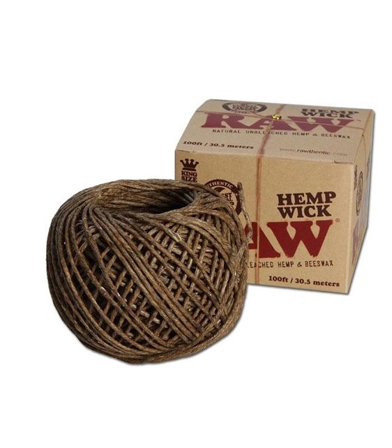 RAW Hemp Wick
