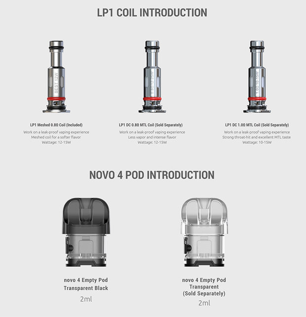 SMOK LP1 Coils 5 Pack