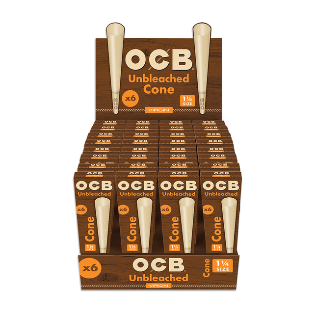 OCB Unbleached Virgin Cones