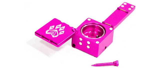 Scorpion Hand Pipe by Wolf Grinders