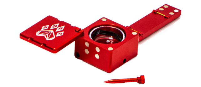 Scorpion Hand Pipe by Wolf Grinders