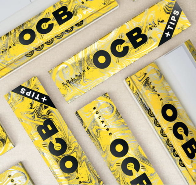 OCB Solaire Rolling Paper King Size + Tips
