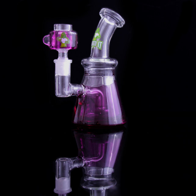 Shred It Glycerin Chilled Glass Rig (14MM)