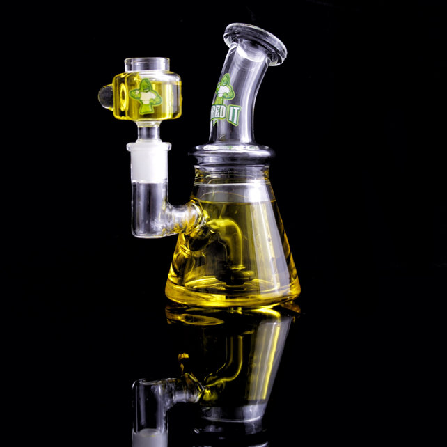 Shred It Glycerin Chilled Glass Rig (14MM)