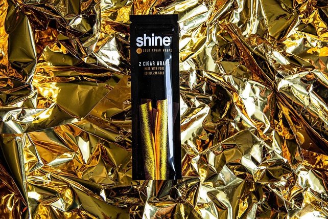 Shine (24K) 2 Cigar Wraps