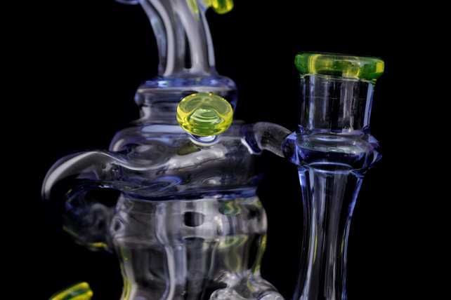 Huffy Glass WP - Worked Ice-Fade Internal Recycler