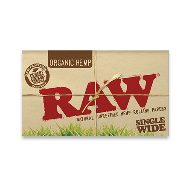 RAW Organic Hemp Rolling Papers