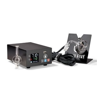 High Five LCD E-Nail Quartz Kit Black