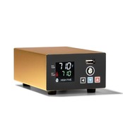 High Five LCD E-Nail Quartz & Rig Kit Gold