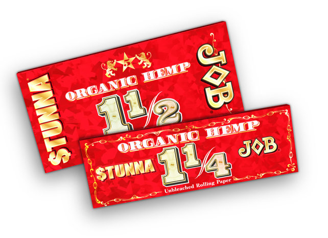 JOB X STUNNA Organic Hemp Rolling Paper