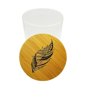 Tahoe Bamboo/Glass Stash Feather
