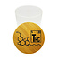 Tahoe Grinder Co. Tahoe Bamboo/Glass Stash THC Molecule