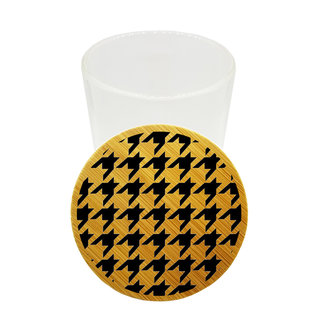 Tahoe Bamboo/Glass Stash Houndstooth