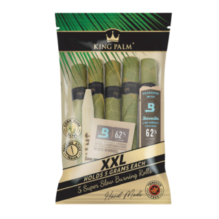 King Palm Hand-Rolled Leaf - 5 XXL Rolls