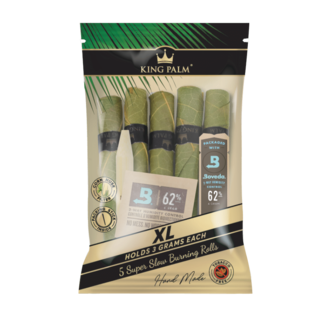 King Palm Hand-Rolled Leaf - 5 XL Rolls